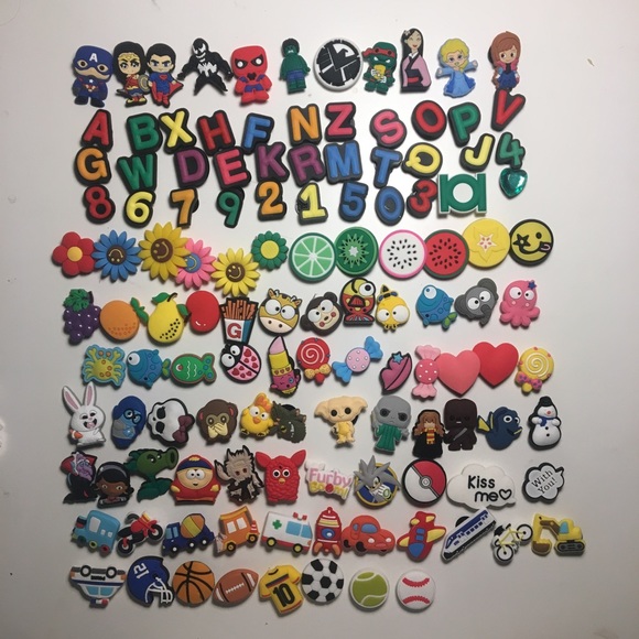 20 Random Jibbitz/Choose 10 - Picture 2 of 3